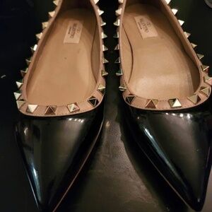 Valentino Garavani in Black Patent Leather